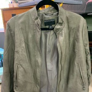 Bernardo leather jacket